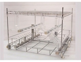 Gas absortion bottle 랙